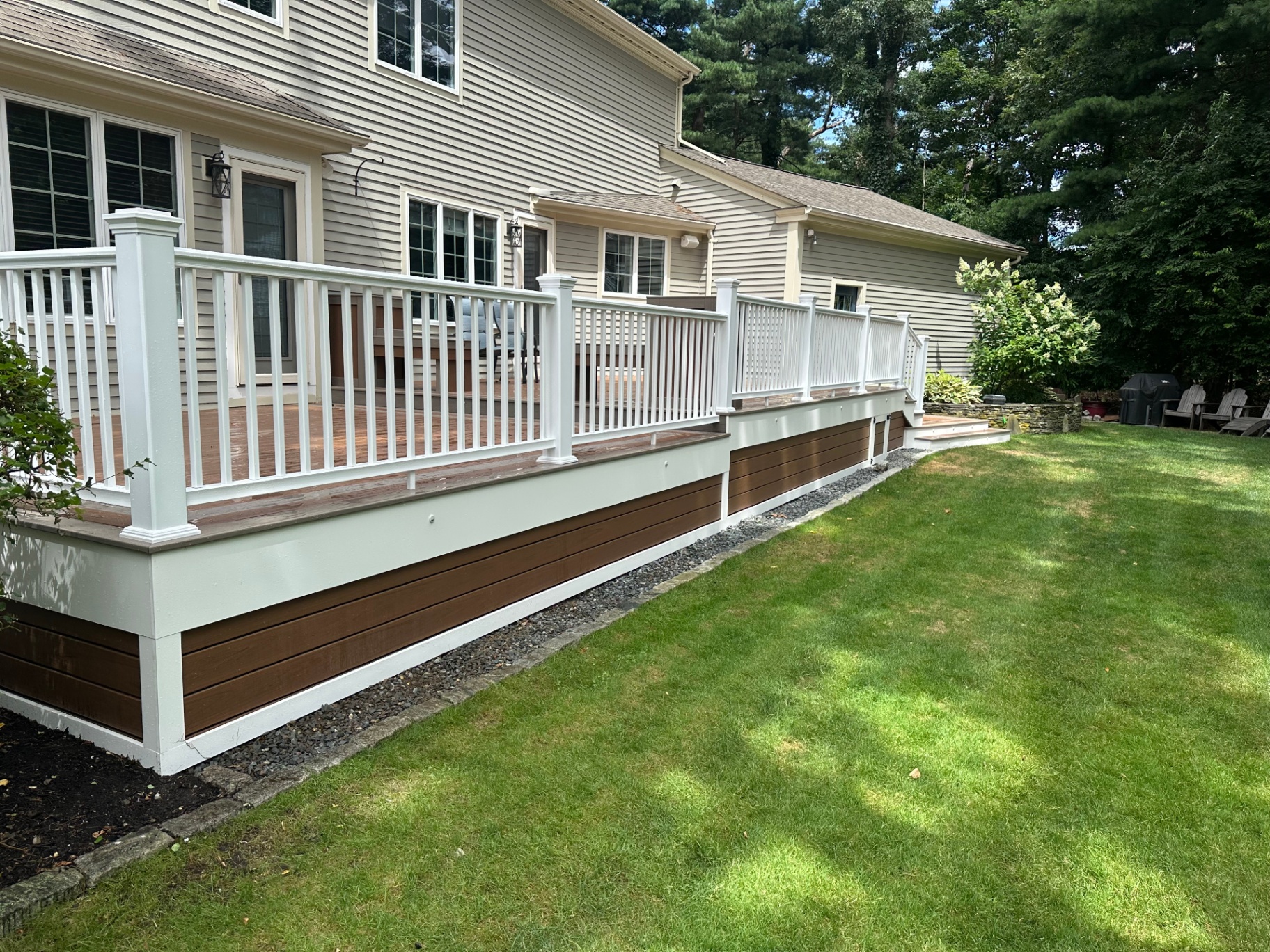 Decks completed work