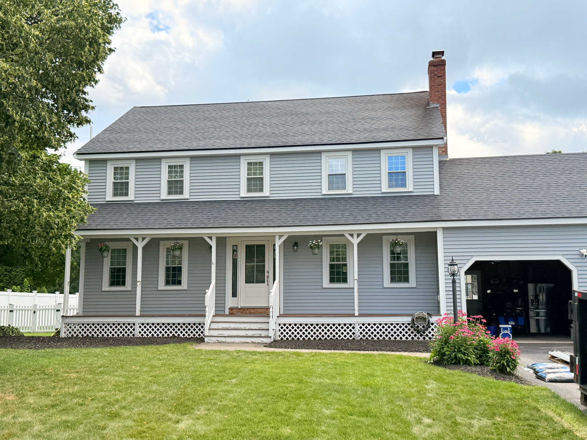 Before & After: Cedar Clapboard to Vinyl Siding — A Complete Colonial Transformation