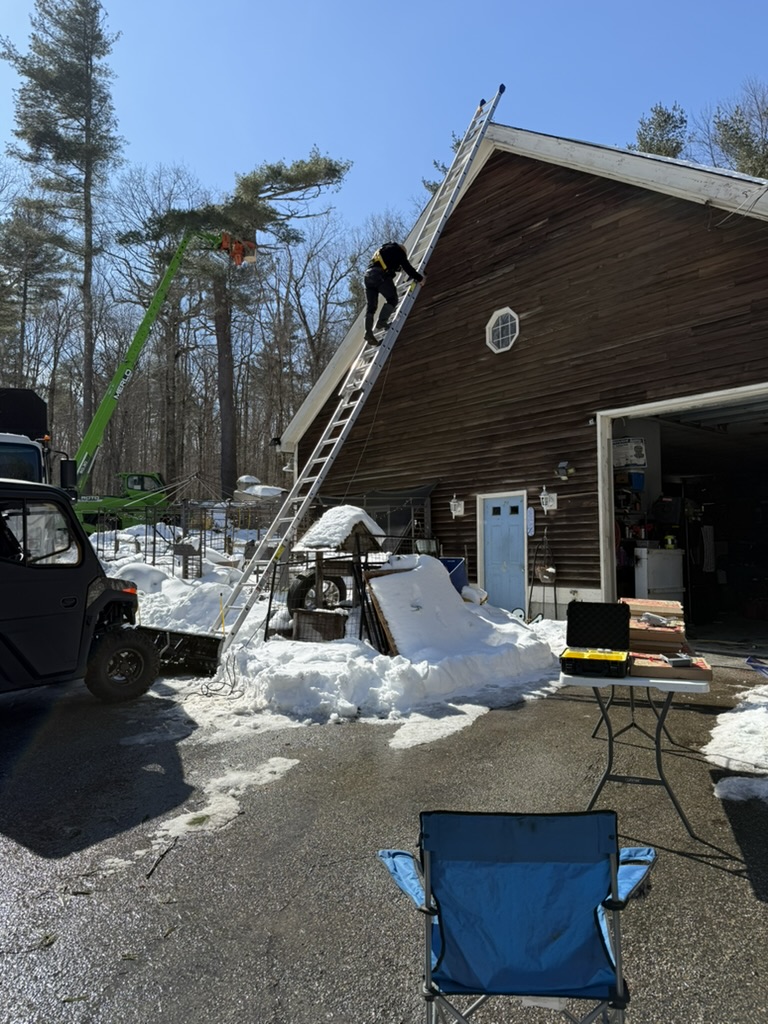 Ice Dam & Snow Removal completed work